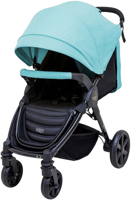 britax B-NEST 旗艦四輪推車, BX-376, 藍, 1入