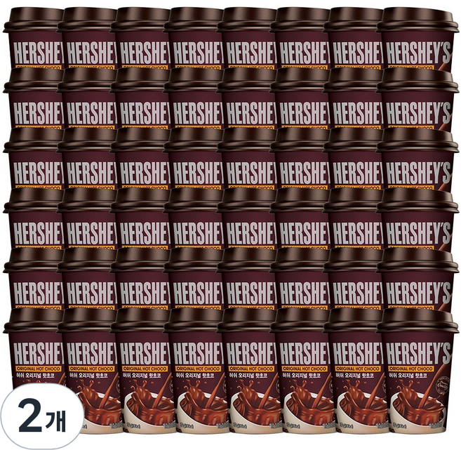 HERSHEY'S 好時 原味熱可可單杯, 30g, 48件, 2個