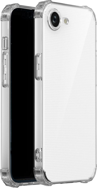 YADI 亞第 米爾 手機 空壓 保護殼 iPhone 16e 6.1 吋 軍規認證 透明色