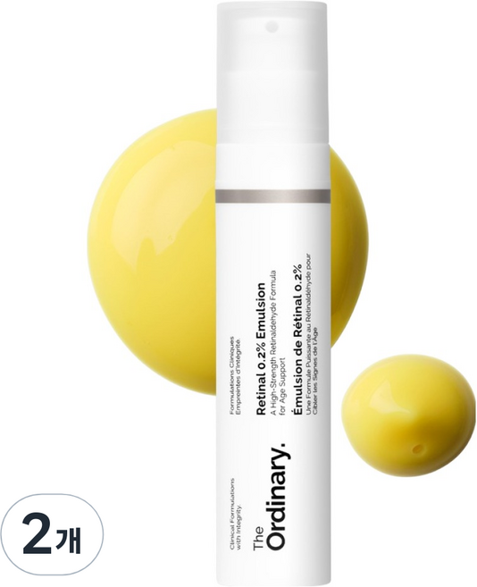 The Ordinary. 視黃醛0.2%乳液, 15ml, 2個