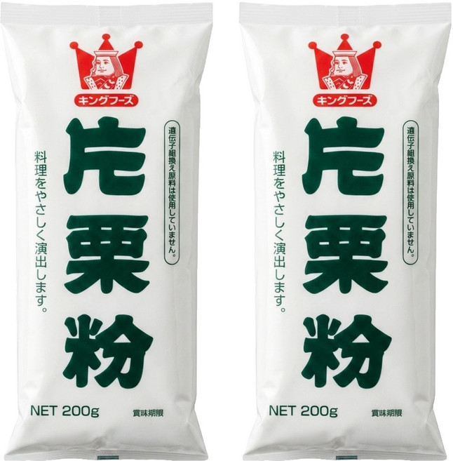 King Foods 王印 片栗粉 馬鈴薯澱粉, 200g, 2包