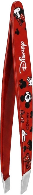 TWEEZERMAN Disney 隨行款斜口鑷 9.5cm, 紅色, 1支