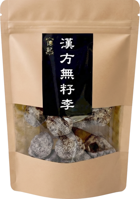 傳記 漢方無籽李, 1個, 200g