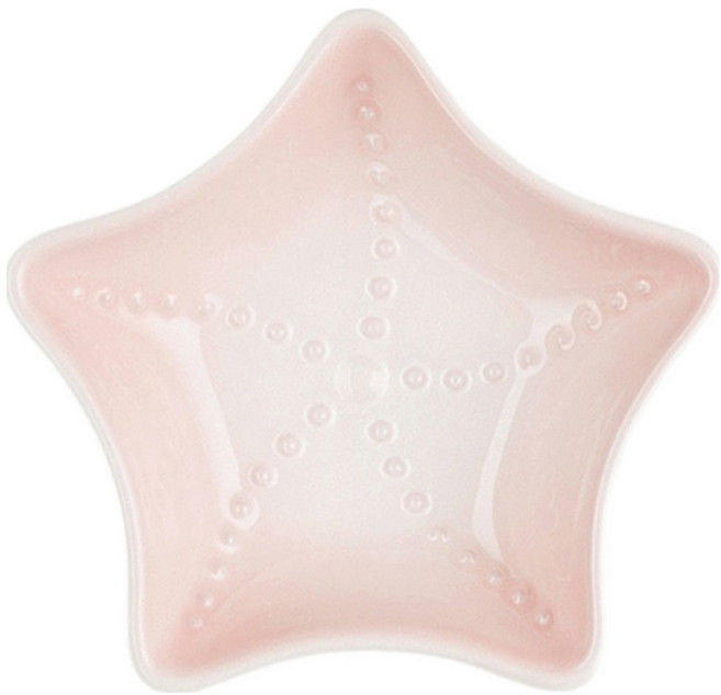 LE CREUSET 瓷器海星盤 11cm, 1個, 貝殼粉