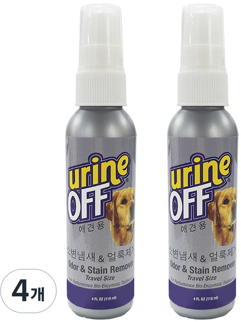 urine OFF 狗狗除臭劑, 118ml, 4個