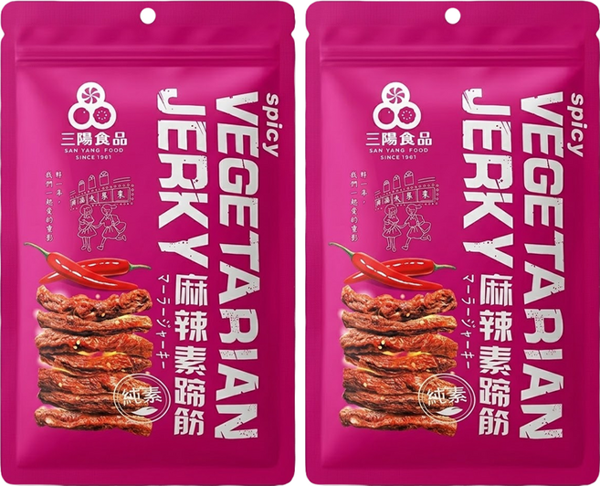 三陽食品 麻辣素蹄筋, 250g, 2包