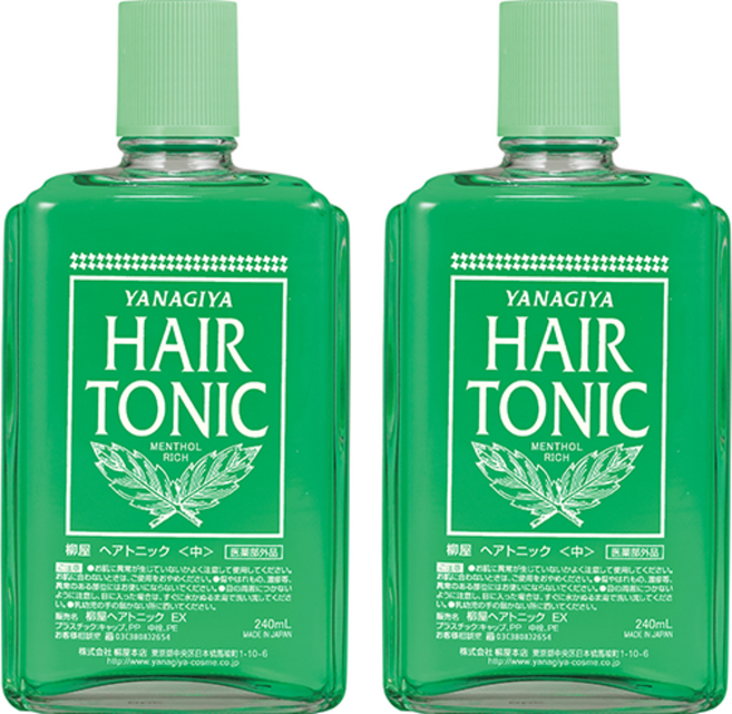 HAIR TONIC 髮根營養液 綠色, 240ml, 2瓶