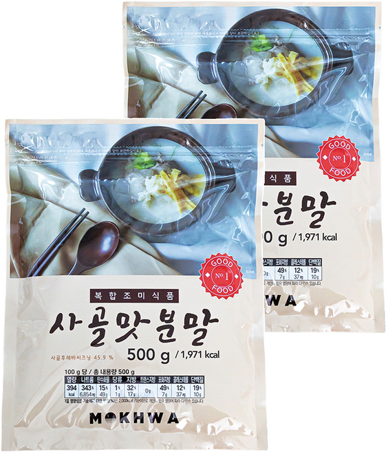 DELICIOUS MARKET 牛骨湯味粉, 500g, 2個