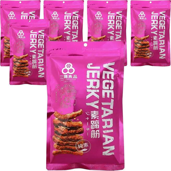 三陽食品 素蹄筋 原味, 250g, 6包