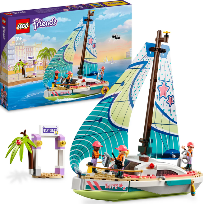 LEGO 41716 好朋友系列, 斯蒂芬妮的帆船冒險 Stephanie's Sailing Adventure, 1盒