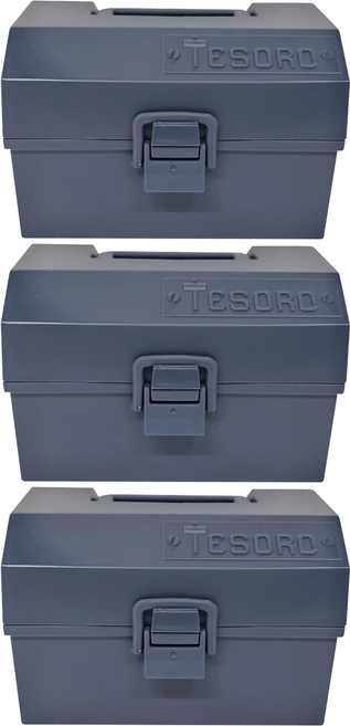 YAMADA 山田化學 TESORO 多用途小物盒 高深型 3個, 顏色隨機, 1組