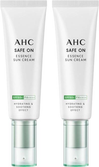 AHC 積雪草純物理全護防曬乳 SPF50+ PA++++, 50ml, 2條