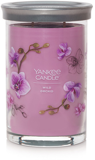 YANKee CANDLe 經典玻璃罐香氛蠟燭, 野生蘭花, 567g, 1個