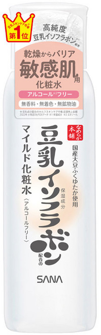 SANA 莎娜 豆乳美肌 柔膚修護化妝水, 200ml, 1瓶