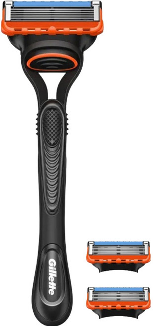 Gillette 吉列 台灣公司貨 Fusion鋒隱系列 刮鬍刀組, 1組, 1盒