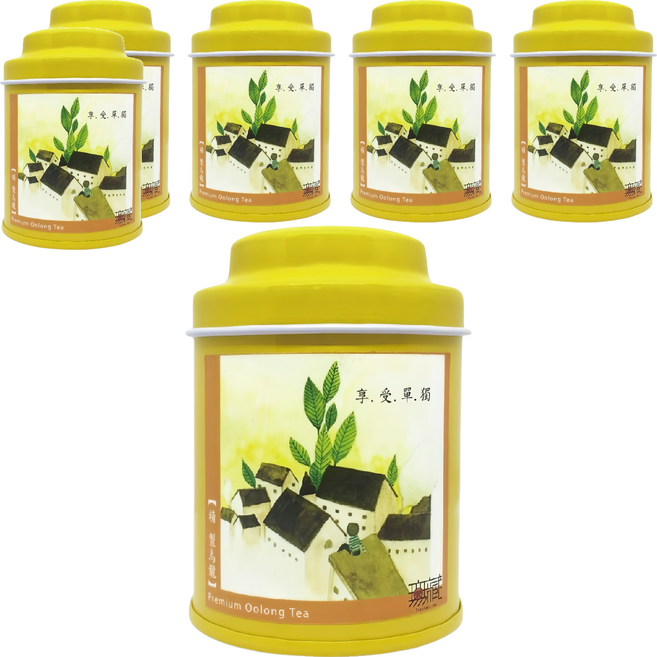 無藏茗茶 阿里山故事茶 精製烏龍 小茶罐, 18g, 1罐, 6罐