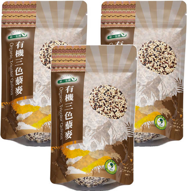 統一生機 有機三色藜麥, 300g, 3包