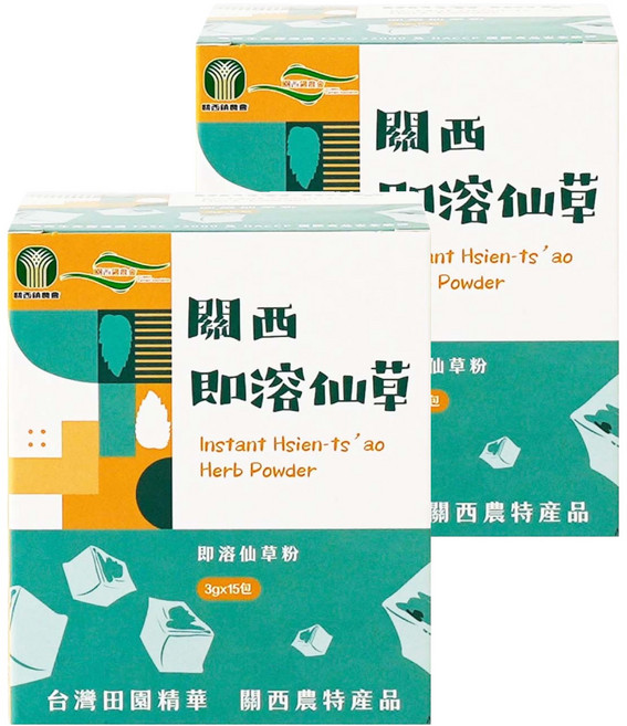 關西鎮農會 即溶仙草, 3g, 2盒, 15包
