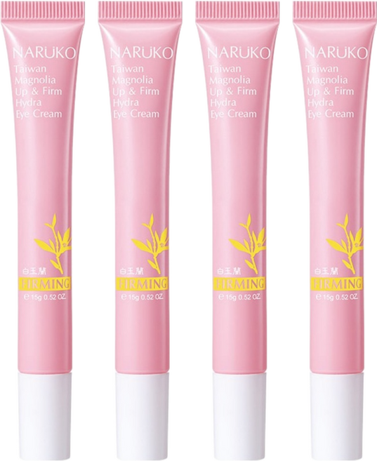 NARUKO 牛爾 台灣公司貨 白玉蘭向上緊緻眼霜, 15g, 4條