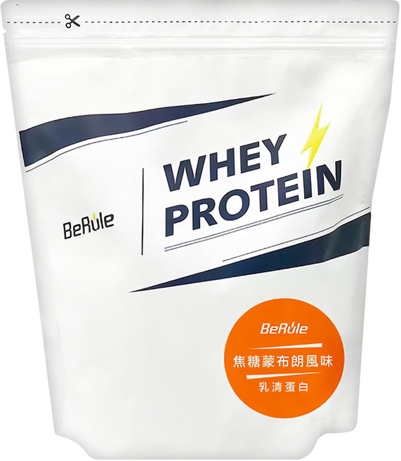 BeRule WPC乳清蛋白粉 焦糖蒙布朗口味, 1kg, 1袋