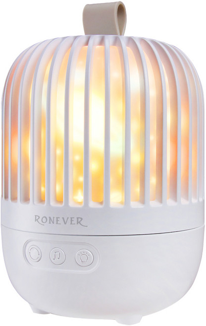 RONEVER 煥彩音樂投影燈 168 x 110 x 110mm 342g, 白色