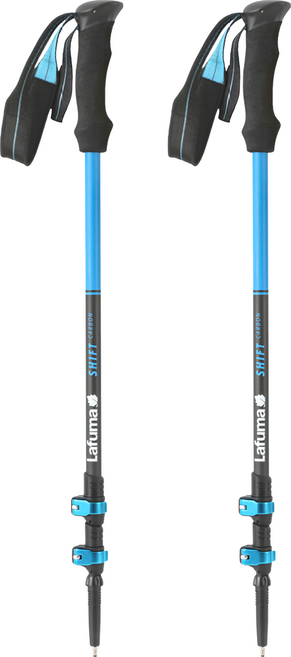 Lafuma SHIFT PAIRS 登山杖 LFS63355076 190g, 水藍色, 2支