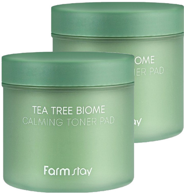 Farm stay 植物莊園 茶樹生態調理爽膚棉 140ml, 70枚入, 2個