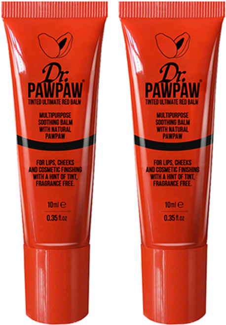 Dr.PAWPAW 摩卡潤色木瓜霜, Ultimate Red, 10ml, 2條