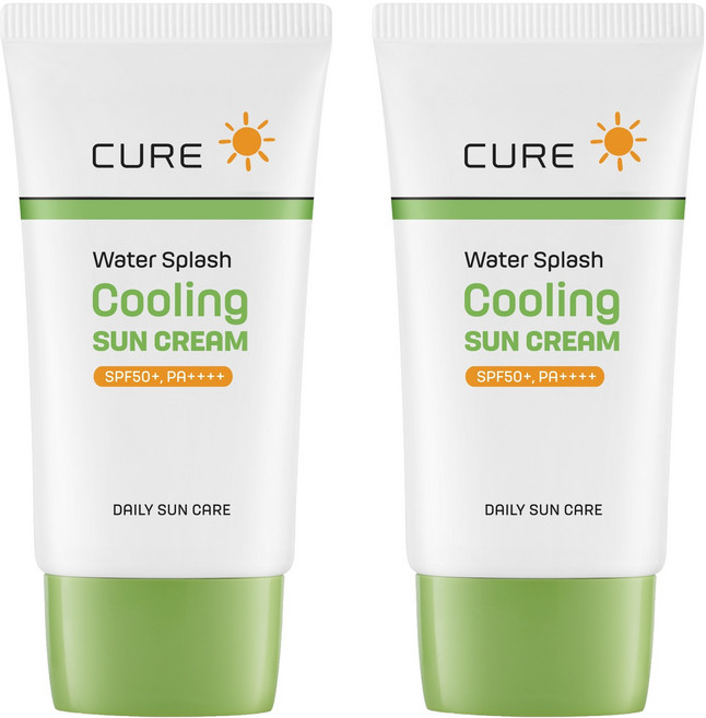 KIMJEONGMOON-ALOE CURE 水感清涼防曬霜 SPF50+ PA++++, 2個, 40ml