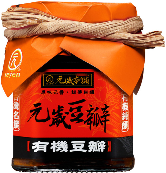 元歲本舖 有機豆瓣, 180g, 1罐
