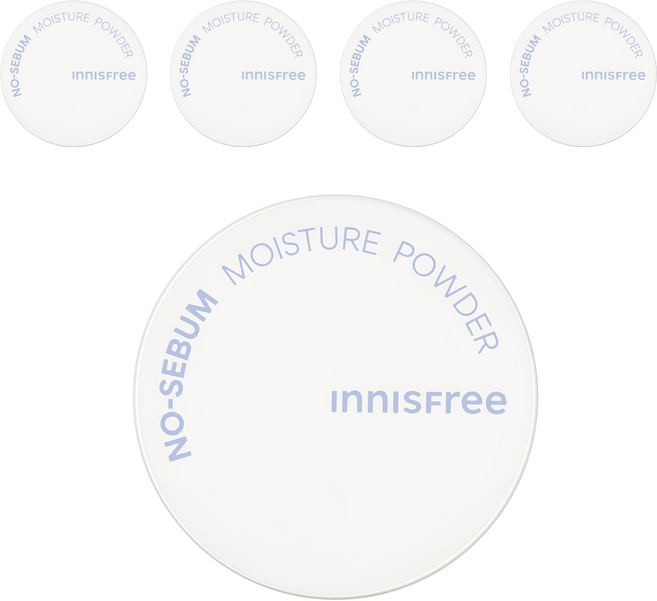 INNISFREE 控油保濕蜜粉 5g, 5個, 單一顏色