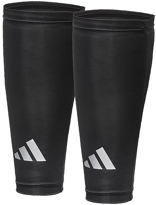adidas 愛迪達 吸濕排汗壓縮小腿套 ADSL-13013BK, 黑色, 1雙