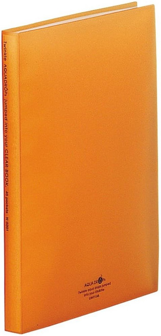 LIHIT LAB. 40頁資料本, 橙色, 1本