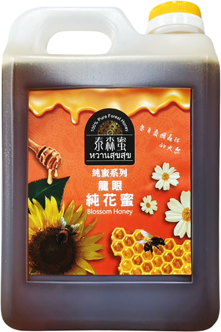 Thai Forest Honey 泰森蜜 純花蜜, 1.8kg, 1桶