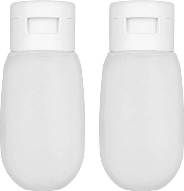 MOTO beauty care 掀蓋加厚軟瓶 PE 30ml 2個, 1組, 單一顏色