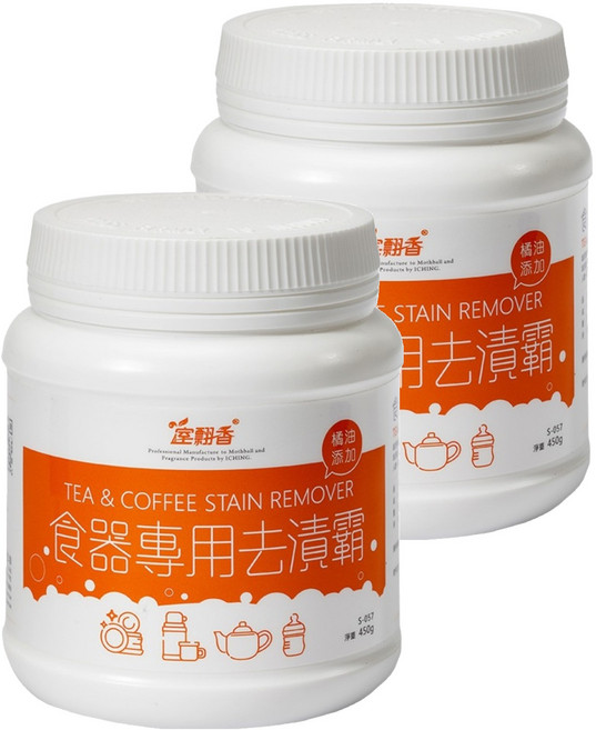 室翲香 食器專用去漬霸, 450g, 2罐