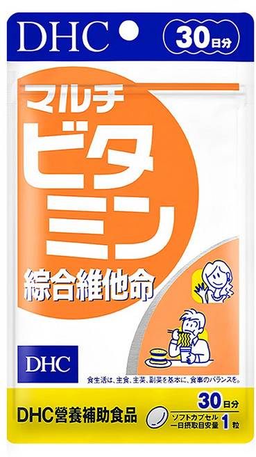DHC 台灣公司貨 活力綜合維他命, 455mg, 30顆, 1包