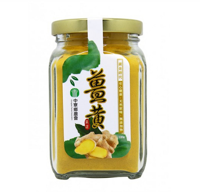 中寮鄉農會 薑黃粉, 120g, 1罐