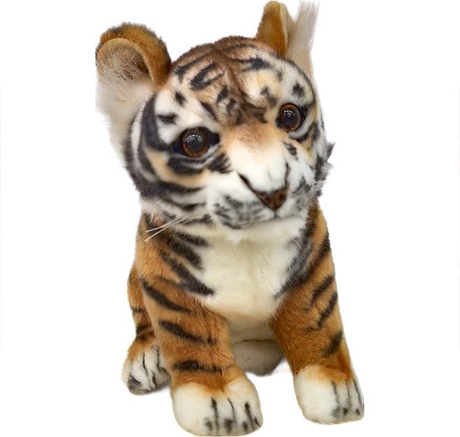 HANSA TOY 填充絨毛玩具 7296 5歲以上, 26cm, 東北虎寶寶, 1個