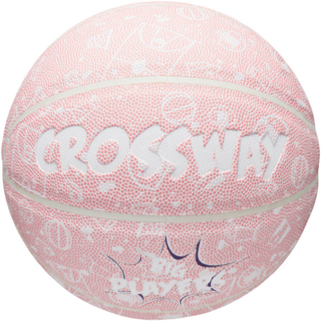 CrossWay 標準籃球 淺粉色, CRBA701, 1個
