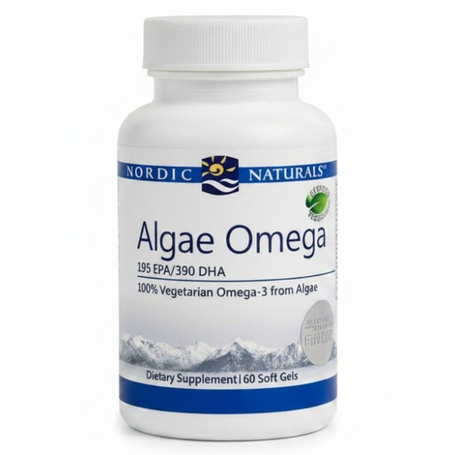 Nordic Naturals Algae Omega新海藻油膠囊食品, 60顆, 1罐