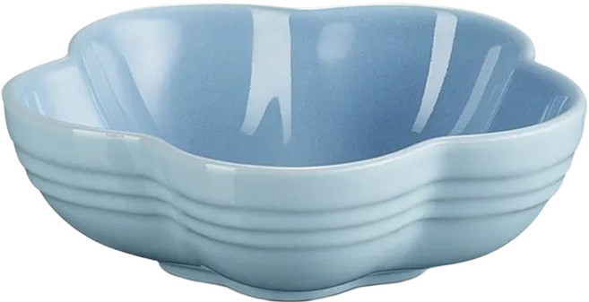 LE CREUSET 花型盤, 淡海岸藍, 1個