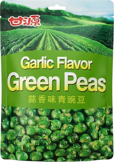 甘源 蒜香味青豌豆, 260g, 1包