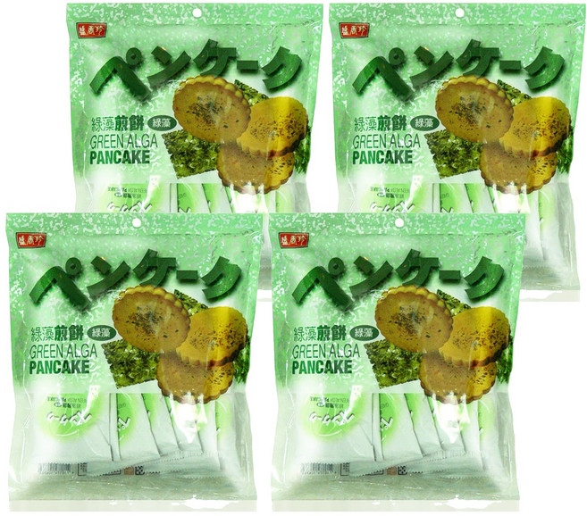 盛香珍 綠藻煎餅, 140g, 4袋