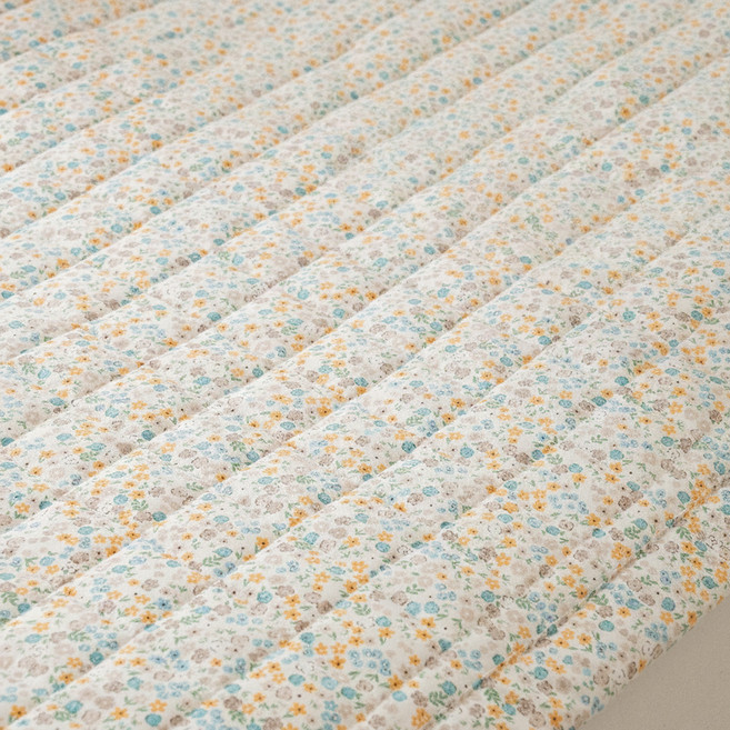 g BEDDING 罌粟花超細纖維保潔墊, 涼爽花卉 多色