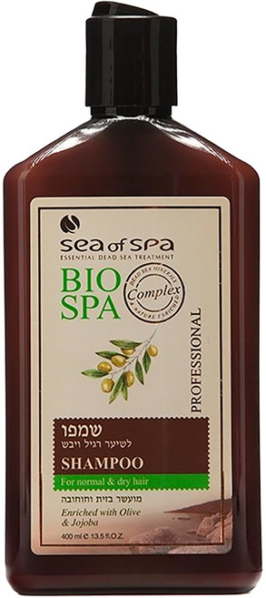 sea of spa 橄欖荷荷芭油洗髮乳 乾燥型, 400ml, 1瓶