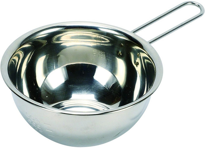 PEARL LIFE 珍珠金屬 不銹鋼量碗 HAKARI D-6574 13cm, 不鏽鋼色, 1個, 容器