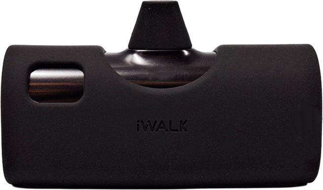 Iwalk Battery Twins雙頭行動電源 4900mAh Type-C/Lightning, LPX001, 午夜黑