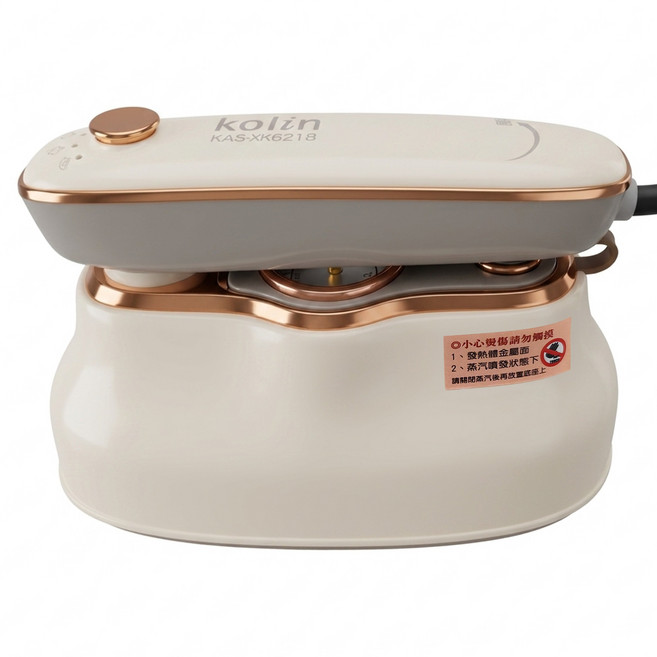 Kolin 歌林 手持蒸氣掛燙機 18 x 8 x 11.3cm, KAS-XK6218, 米色