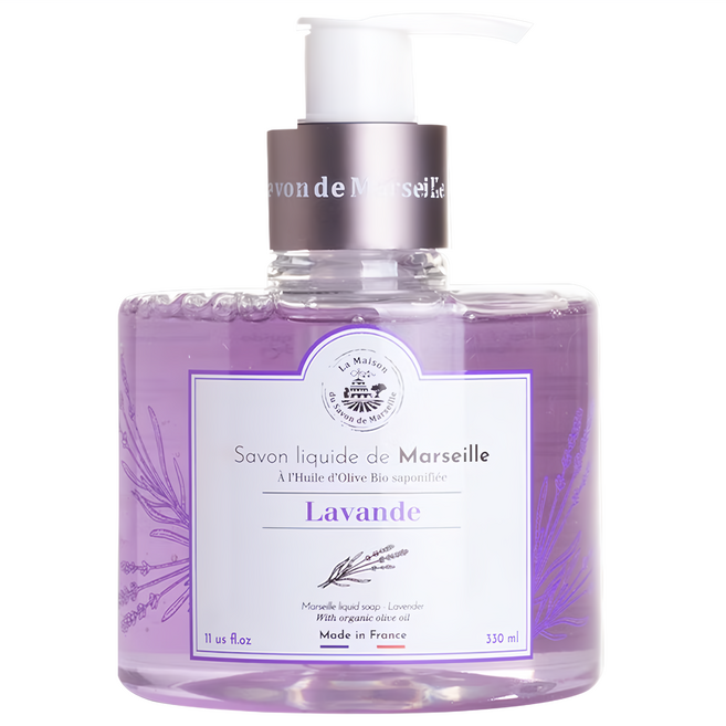 La Maison 馬賽皂之家 古法液體馬賽皂 浪漫薰衣草, 330ml, 1瓶
